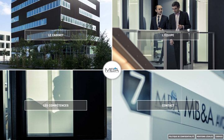 Screenshot of avocats-mba.fr
