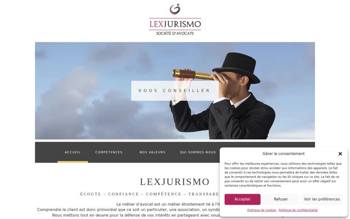 Snimka zaslona za avocats-oise-lexjurismo.fr