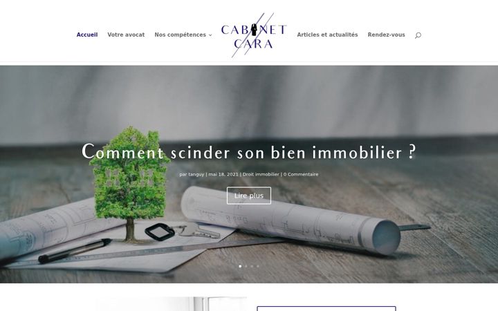 Screenshot of avocatscara.com