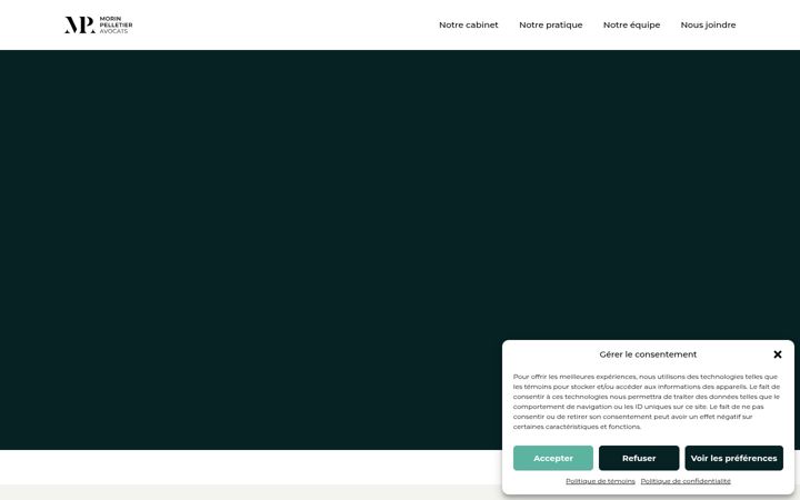 Screenshot of avocatsmp.com