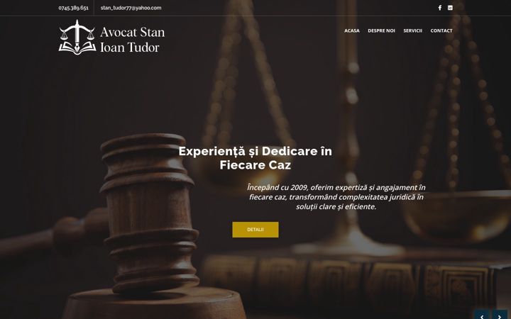 Screenshot of avocatstan.ro