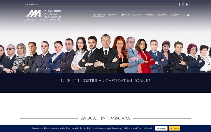 Ekrānuzņēmums no avocatul-meu.ro