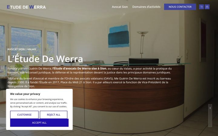 Screenshot of avocatvs.ch