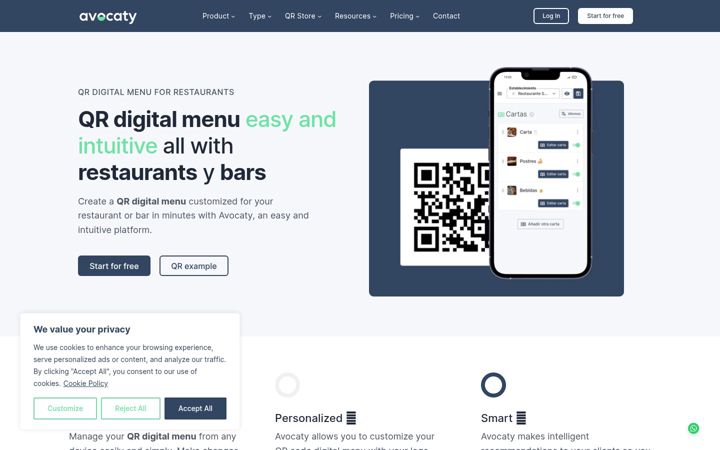 Screenshot of avocaty.io