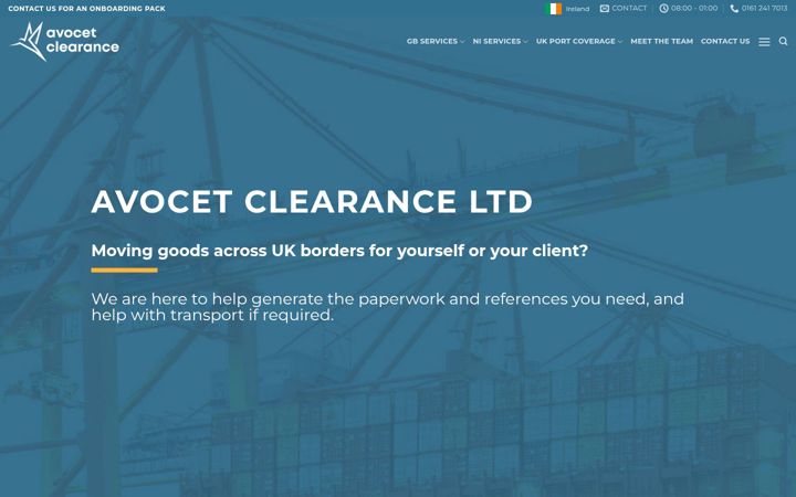 Képernyőkép: avocetclearance.co.uk