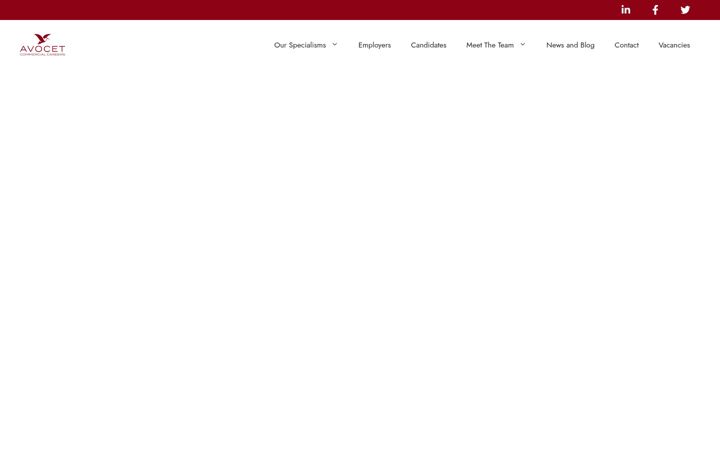Screenshot of avocetcommercial.co.uk