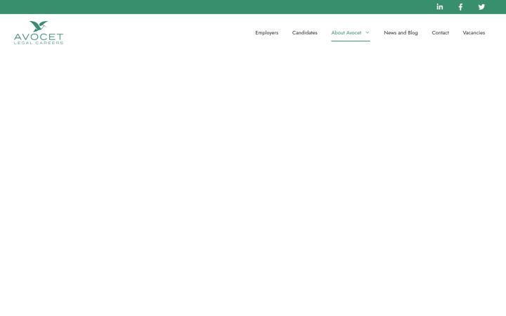 Screenshot of avocetlegal.co.uk