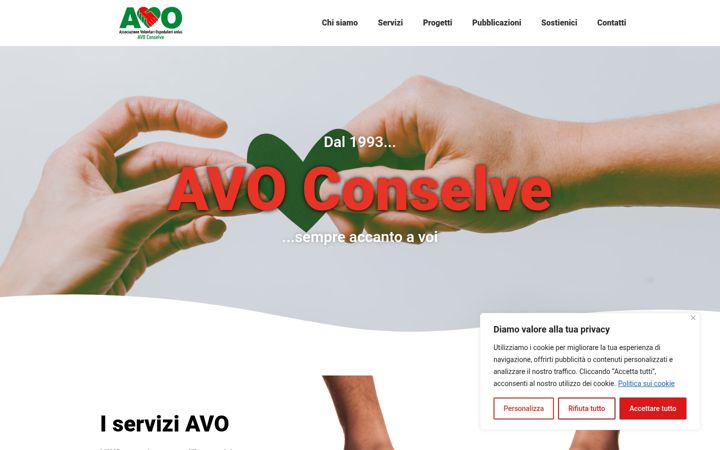 Screenshot of avoconselve.it