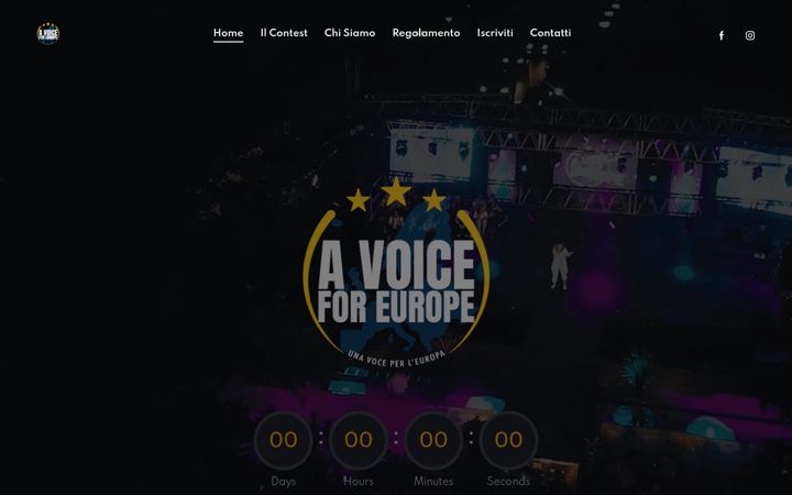 Screenshot of avoiceforeurope.com