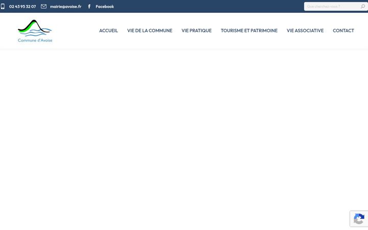 Screenshot of avoise.fr