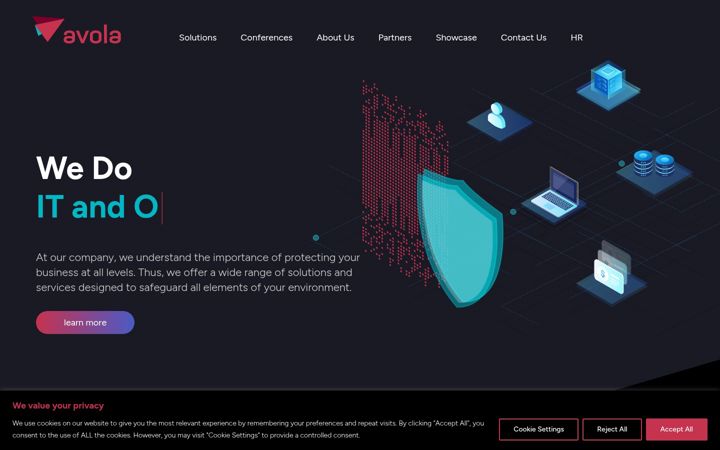 Screenshot of avola.net