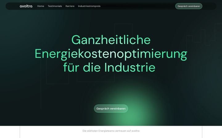 Screenshot of avoltra.io