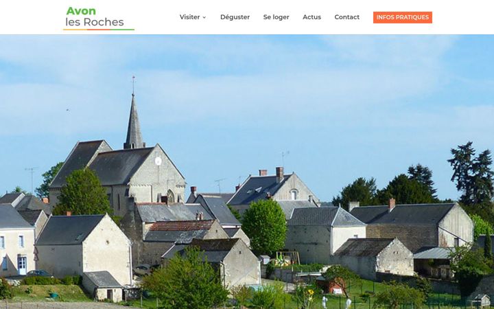 Screenshot of avon-les-roches.com