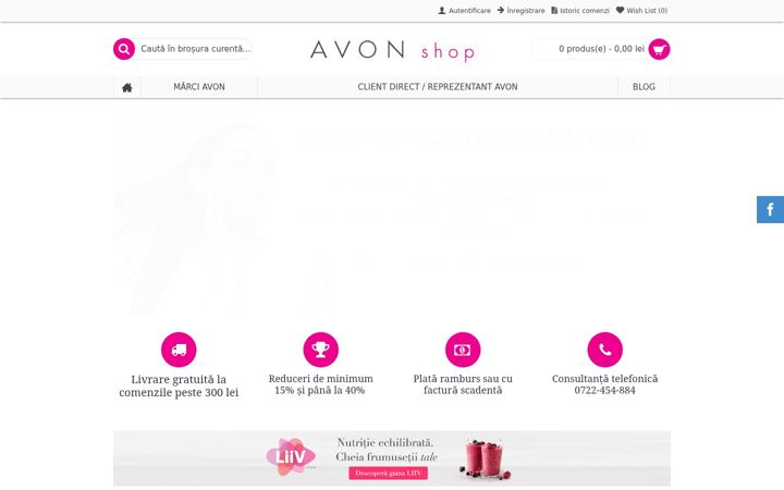 Screenshot of avon-shop.ro