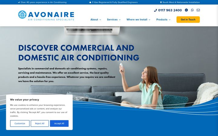 Képernyőkép: avonaire.co.uk