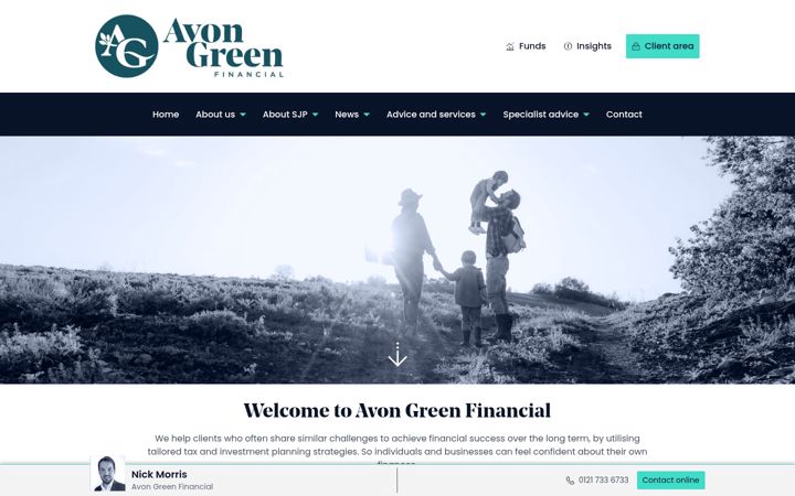 Képernyőkép: avongreenfinancial.co.uk