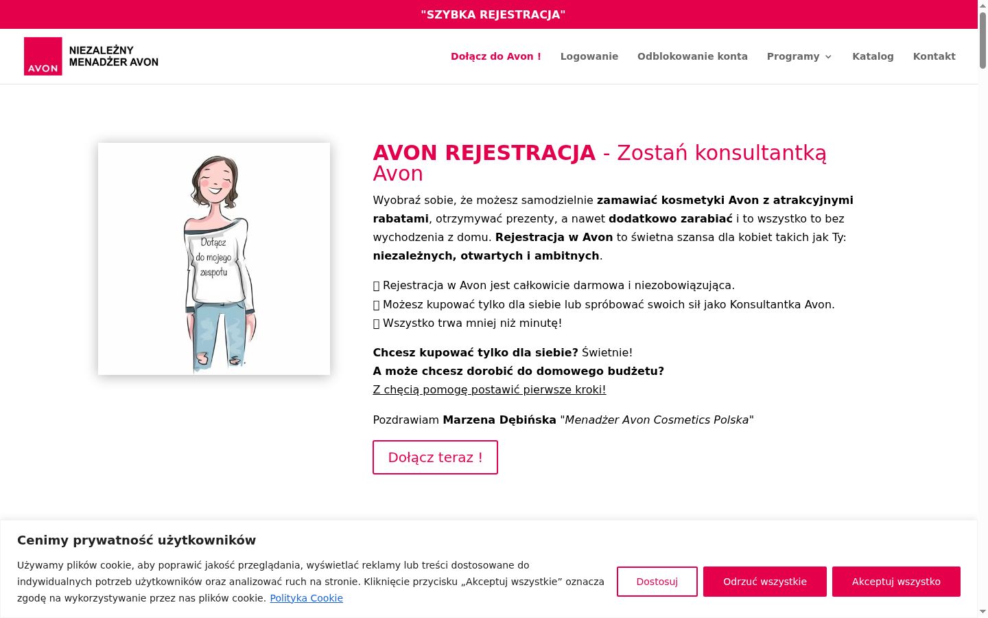 Captură de ecran a bannerului de consimțământ afișat înainte de orice interacțiune