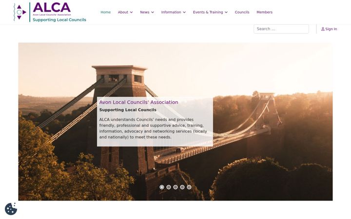 Екранна снимка на avonlca.org.uk