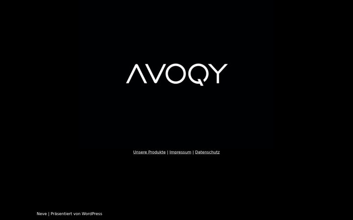 Screenshot of avoqy.com