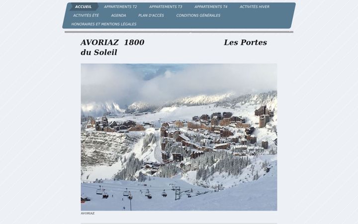 Screenshot of avoriaz-douchka.com