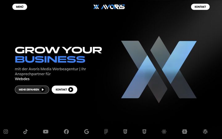 Screenshot of avoris-media.com