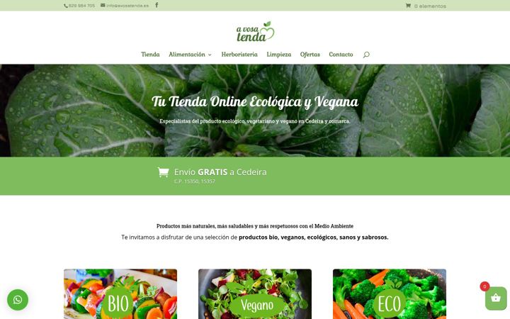 Screenshot of avosatenda.es