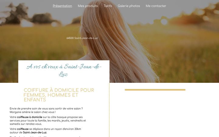 Screenshot of avoschveux-64.fr