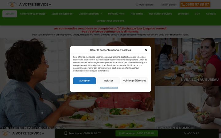 Zrzut ekranu avotreserviceplus.fr