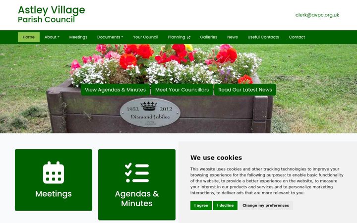Screenshot of avpc.org.uk