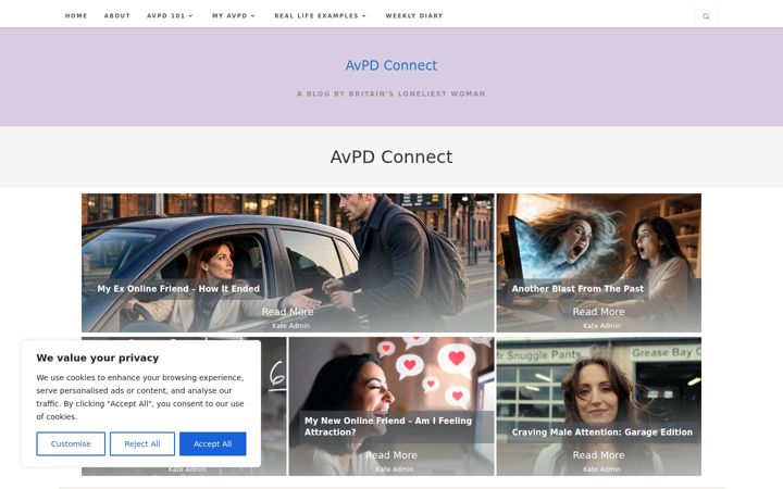 Screenshot of avpdconnect.com