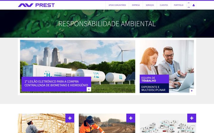 Screenshot of avprest.pt