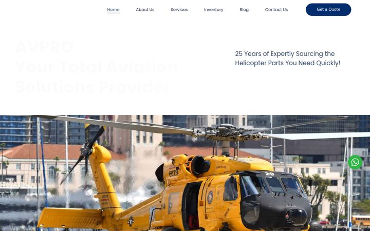 Screenshot of avpro-amprodex.com