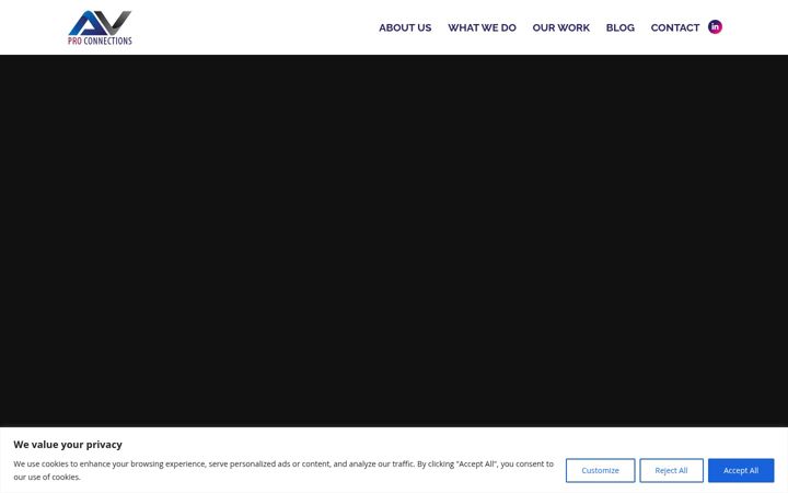Screenshot of avproconnections.com