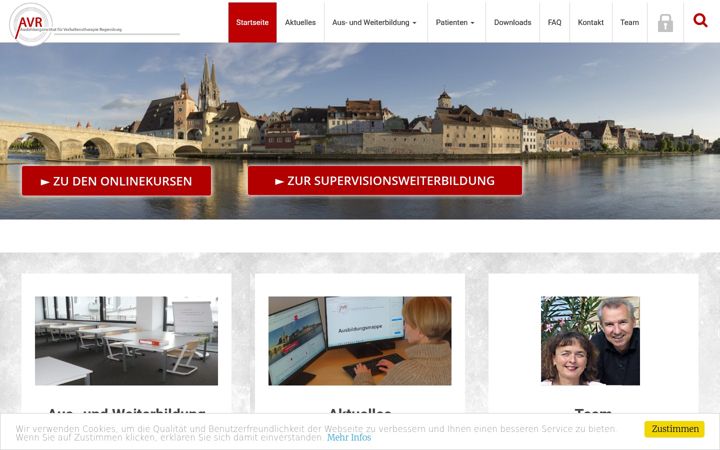 Screenshot του avr-regensburg.de