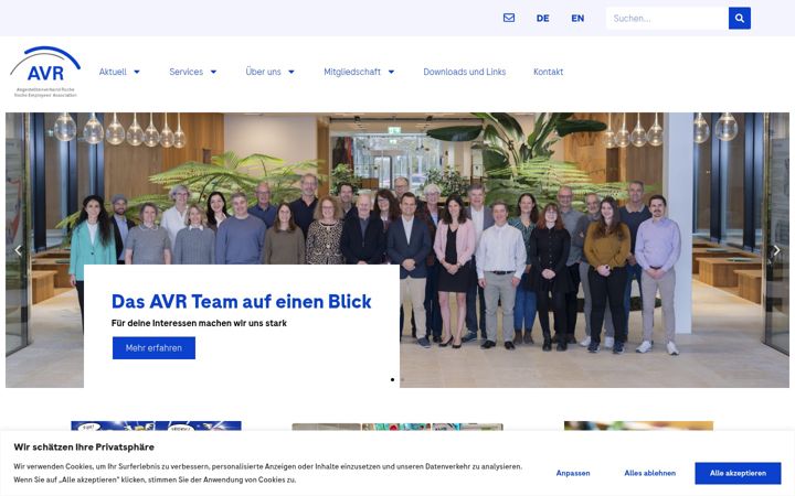 Skærmbillede af avr.ch