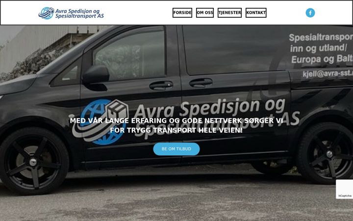 Screenshot of avra-sst.no