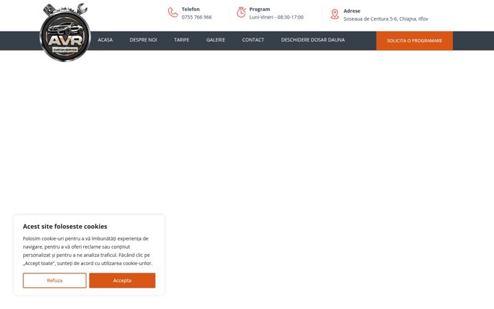 Screenshot of avrcustomservice.ro