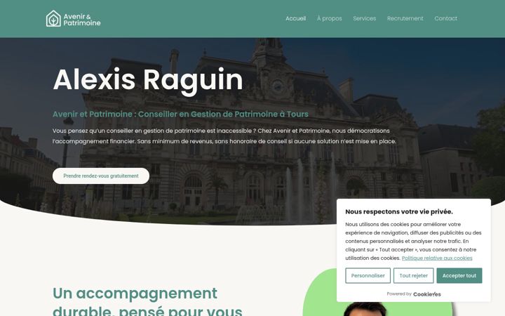 Screenshot of avrpatrimoine.fr