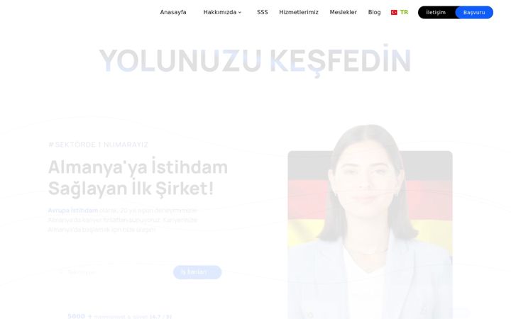Ekrano kopija avrupaistihdam.com.tr
