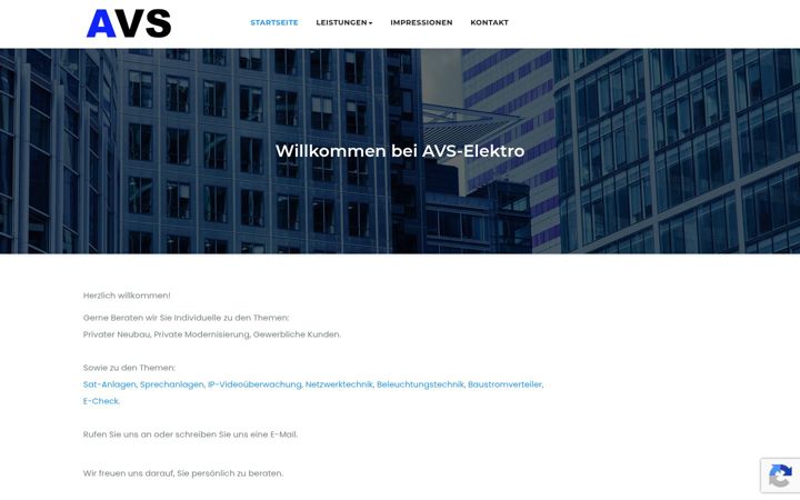 Screenshot του avs-elektro.de