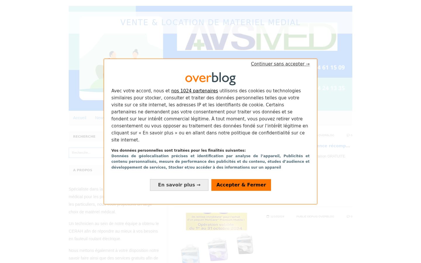 Screenshot tal-banner tal-kunsens muri qabel kwalunkwe interazzjoni