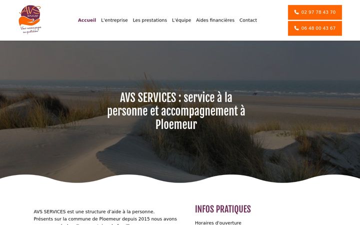 Screenshot of avs-services-ploemeur.fr