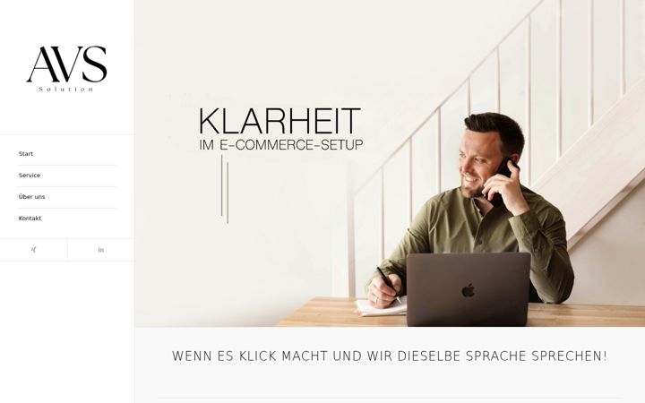 Screenshot of avs-solution.de