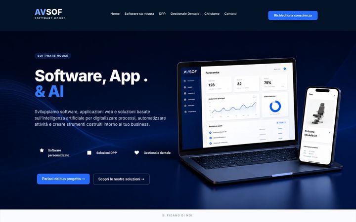 Screenshot of avsof.com