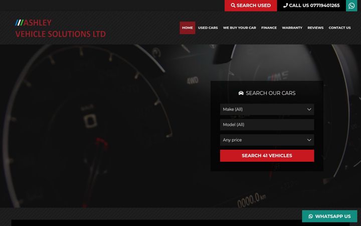 Screenshot του avspeterborough.co.uk
