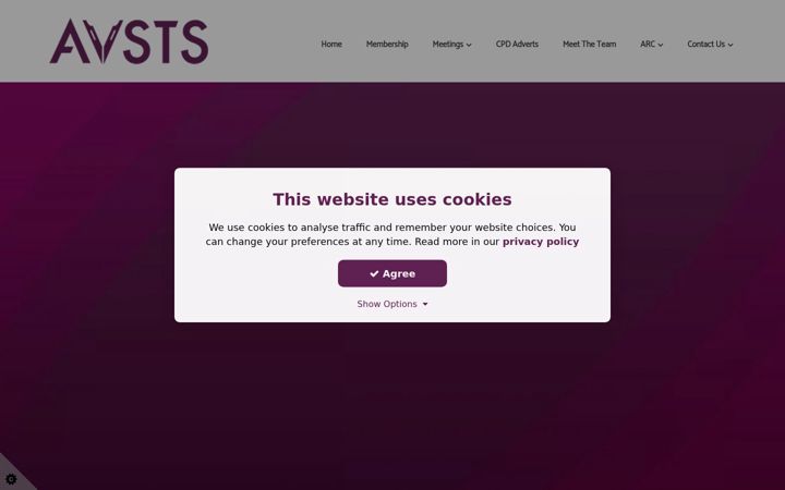 Screenshot of avsts.co.uk