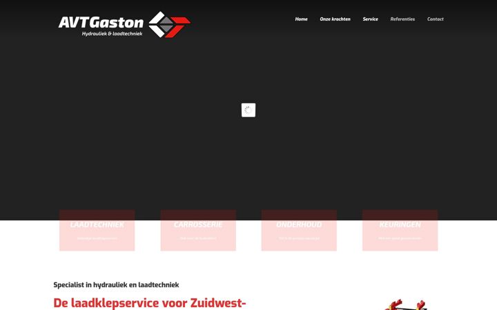 Screenshot of avt-gaston.nl