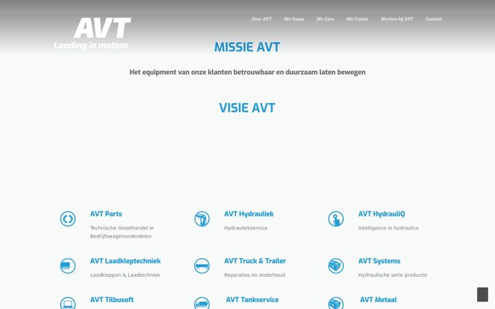 Screenshot of avt.nl