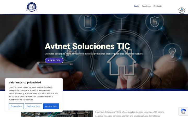 Екранна снимка на avtnet.es