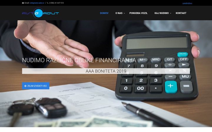Screenshot of avto-adut.si